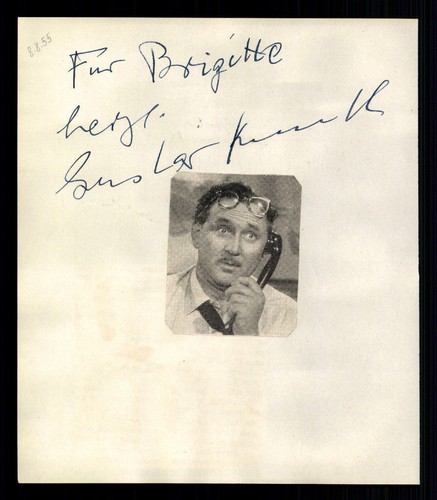 Gustav knuth erik schumann - gustav,