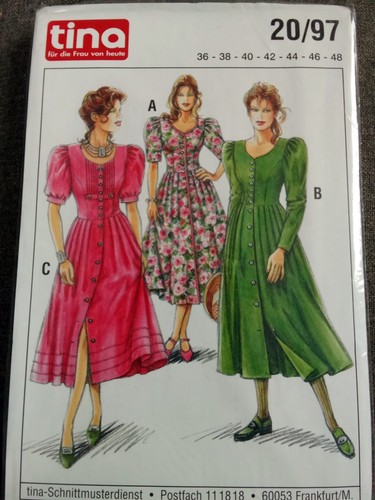 Tina schnittmuster kleid - tina,