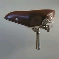 Sattel Wittkop Oldtimer incl. Sattelstütze Vintage