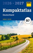 ADAC Kompaktatlas 2026/2027 Deutschland 1:250.000 | Straßenatlas und Autoatlas