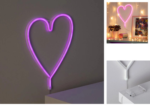 Led neon herz - led,