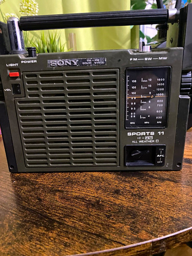 Sony icf 111b - sony, sports