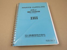 IHI 45J Mini Excavator Parts