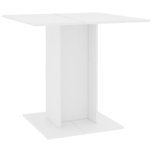 Esstisch weiß 80x80x75 - 80x80x75, cm