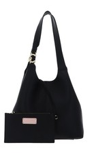 COCCINELLE C-Easy Shopper M Schultertasche Utensilientasche Tasche Noir schwarz