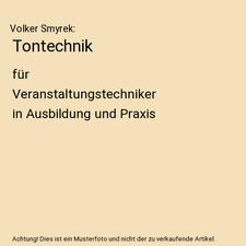 Tontechnik für - tontechnik:,