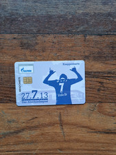 Knappenkarte Abschiedsspiel Raul Schalke 04 Sammlung