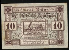 Notgeld Weibern 1920, 10