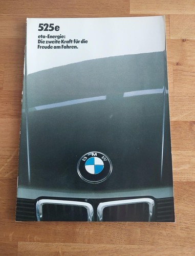 Bmw e28 525e prospekt - bmw,
