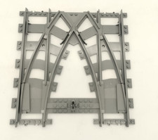 LEGO Double Crossover Rail 7996 Zug Eisenbahn Trains Weiche Schiene 10194 7989