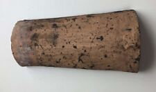 2 Firstziegel Schindel Dachziegel Handgemacht Antik 1852 Garten, Deko