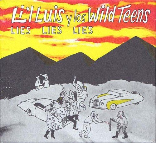 Luis and the wild teens - cd,