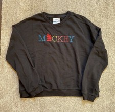 Mickey Pullover, C&A, schwarz, Gr. M