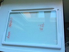 AMICA Glasplatte,Einlegeboden,Glasboden.46x31  cm.GUT.