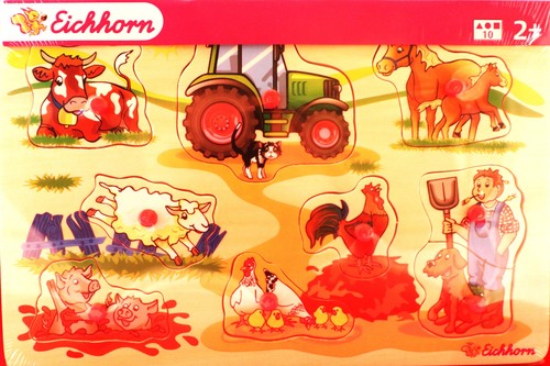 Eichhorn setzpuzzle holzpuzzle - setzpuzzle,