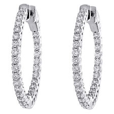 14K Weißgold Rundschliff