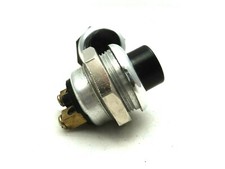 Starterknopf schwarz Druckknopf Anlasser für diverse Oldtimer