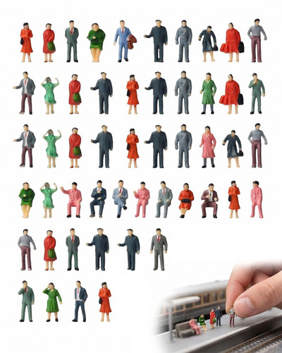 Miniaturfiguren set stück - miniaturfiguren, set,