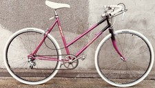 GIANT Damen Halbrenner Rennrad 11,5Kg Stahlrahmen Vintage Urban Design 6Gang