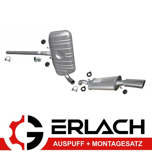 Auspuffanlage für corrado - auspuffanlage,
