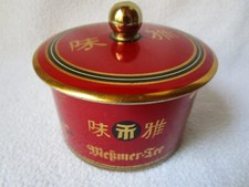 Teedose runde Blechdose