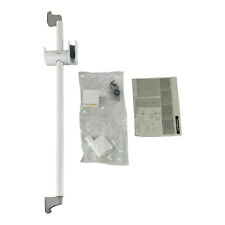 hansgrohe Duschstange Unica' S Puro 0,65m mit Brauseschlauch 1,60m, Mattweiß