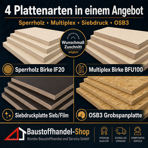 Sperrholz siebdruck osb - siebdruck,