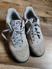 Nike Air Force 1 grau schwarz, Sneaker, Schnürschuhe Gr. 38,5 UK 5,5 US 6