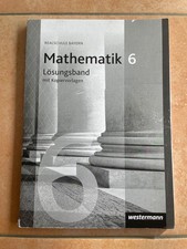 Westermann Mathematik 6 Realschule Bayern – Lösungsband + Kopiervorlagen