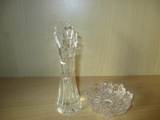 sehr schöne kleine Glas Vase