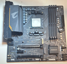 Gigabyte B550M AORUS elite & AMD Ryzen 5 5500 CPU Mainboard Bundle Defekt