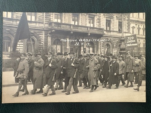 Fotokarte revolution münchen - revolution,