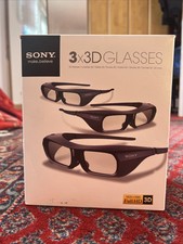 3x 3D GLASSES SONY