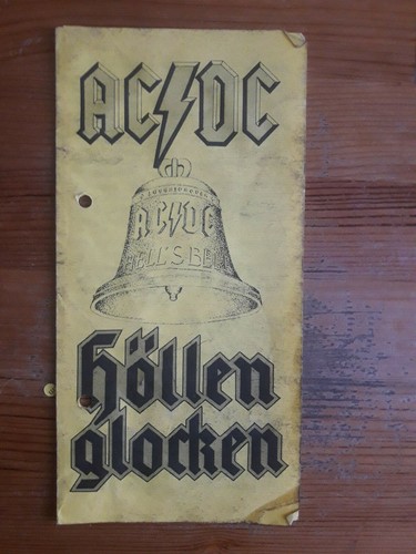 Höllenglocken flyer - ac/dc, "höllenglocken"-flyer