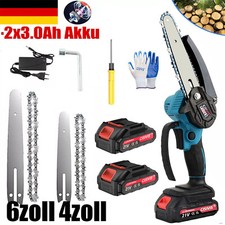 4+6 Zoll Mini Akku-Kettensäge