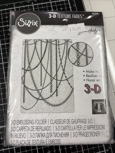 Sizzix tim holtz texture - tim, 3-d