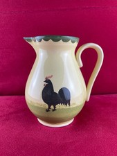 Zeller Keramik - Hahn Henne - Krug / Milchkännchen 0,5l