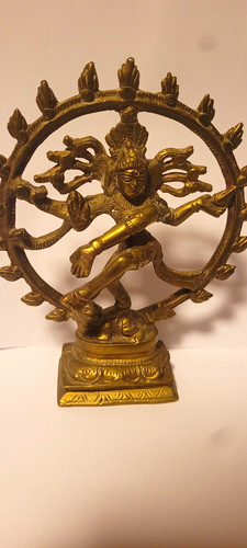 Messing statue nataraja shiva - messing,
