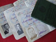 Offizier Wehrpass Soldbuch Militärpass UdSSR Rote Armee СССР военный билет Army