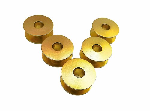 Goldene alu metall spulen - 5x,