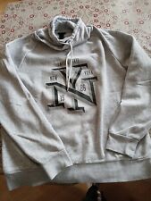 H &M Herrensweatshirt Größe L mit hohen Kragen hellgrau,Top!!!