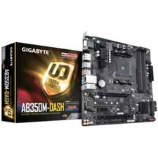 Mainboard AMD Gigabyte GA-AB350m-DASH (wie B450m) mit Blende