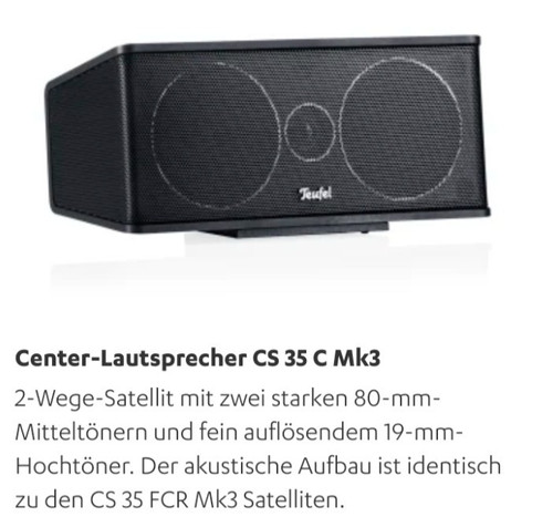 Lautsprecher cs35 fcr mk3 - lautsprecher,