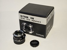 Voigtländer Ultron VM 35mm f2 II Schwarz wie Neu mit OVP