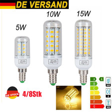 LED Birnen Mais Licht Leuchtmittel Glühbirne 5730 SMD Weiß Warmweiß sofort hell