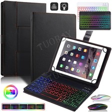 Hülle mit QWERTZ Beleuchtete