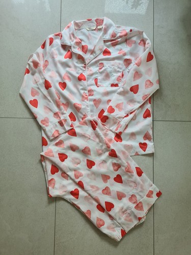 Schlafanzug satin pyjama - schlafanzug, m