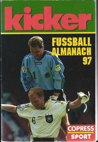 Fußball kicker almanach 1997 - fußball,