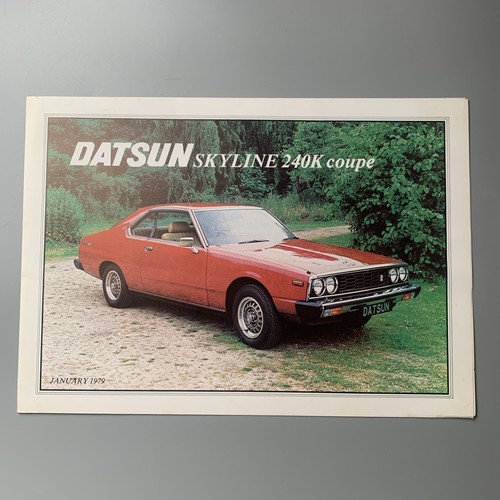 Datsun skyline 240k coupe - gt,