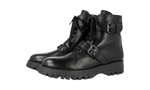 Prada hirschleder stiefelette - prada,